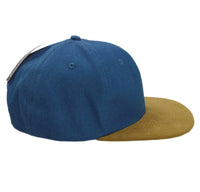 Embroidered Beechfield Suede Peak Snapback Cap